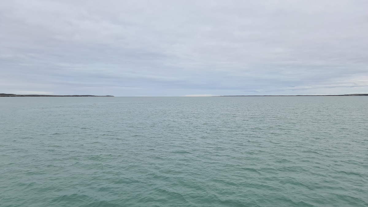 Middle of the Magellan Strait