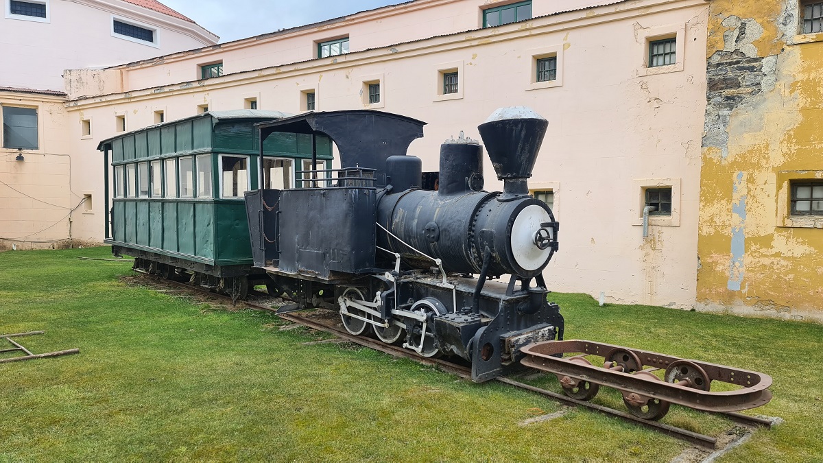 Train used by the Ushuaia prisoners
